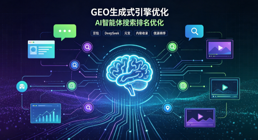 宁化县GEO 浪潮来袭：生成式引擎优化崛起，创作者争抢豆包、DeepSeek、元宝智能体流量入口